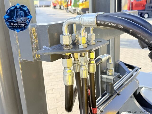 čtyřcestný vysokozdvižný vozík Combilift C3000XL GAS DUPLEX 4550 SIDE SHIFT