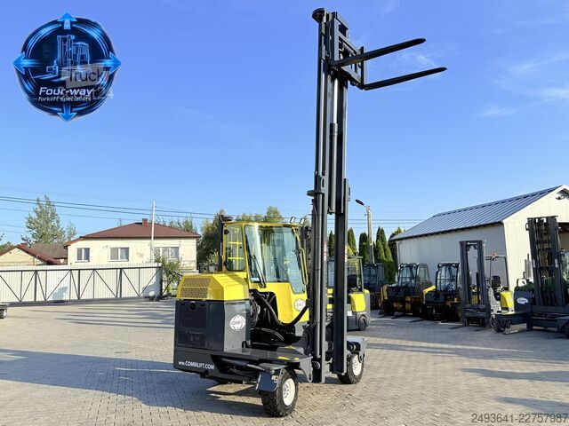 čtyřcestný vysokozdvižný vozík Combilift C3000XL GAS DUPLEX 4550 SIDE SHIFT
