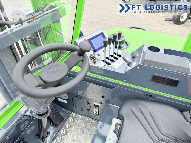 štvorcestný vysokozdvižný vozík Combilift CB3000 DIESEL TRIPLEX 5550 SIDE SHIFT