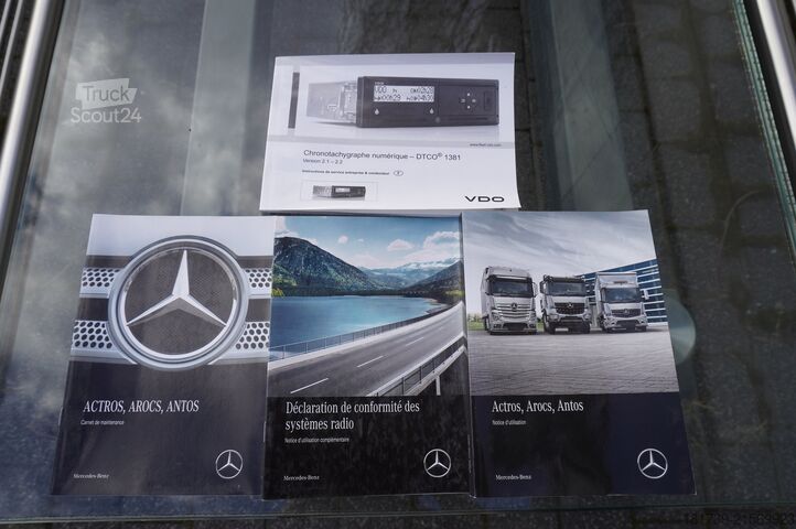 Plošina s jeřábem Mercedes-Benz Arocs 2633 flatbed truck / Crane FASSI