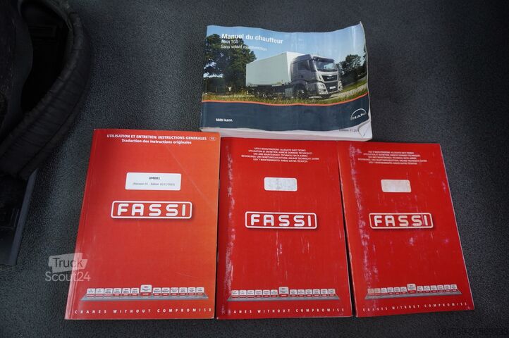 Plataforma com grua MAN TGS 26.360 Flatbed / Fassi F175 7.7 T /