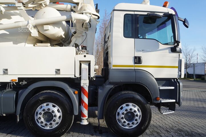 Bomba misturadora MAN TGS 32.400 8x4 Concrete Mixer Pump truck