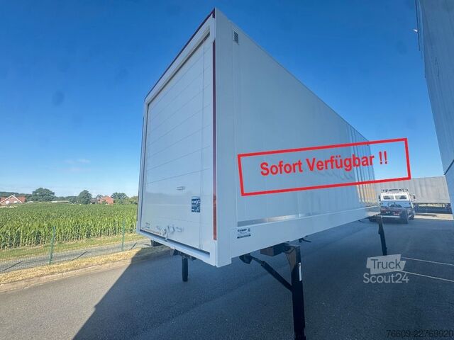 Remorque porte-caisson KRONE Heck Alu.- Rolltor