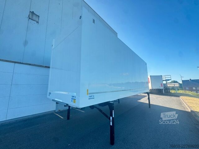 Remorque porte-caisson KRONE Heck Alu.- Rolltor