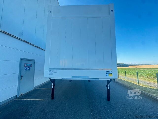 Remorque porte-caisson KRONE Heck Alu.- Rolltor