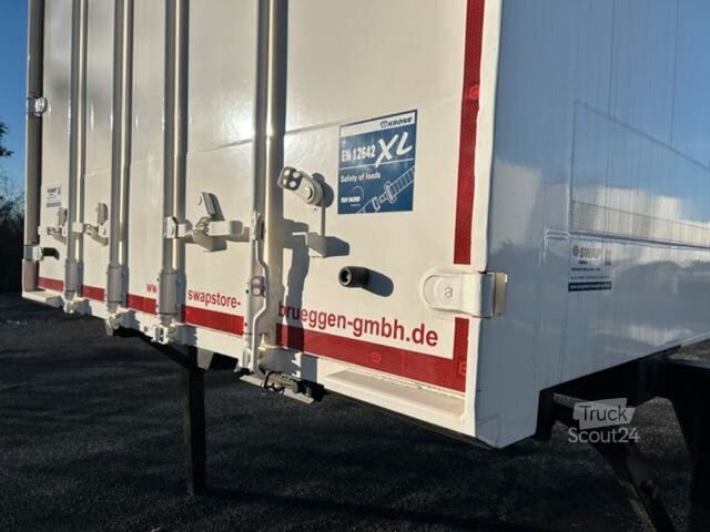 Remorque porte-caisson KRONE Heck hohe Portaltüren