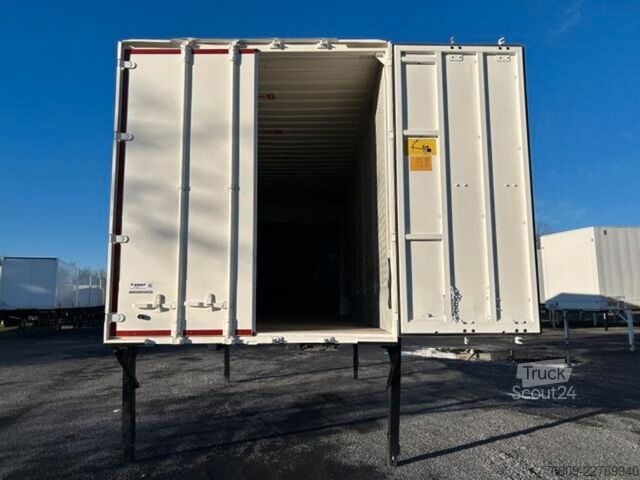 Remorque porte-caisson KRONE Heck hohe Portaltüren
