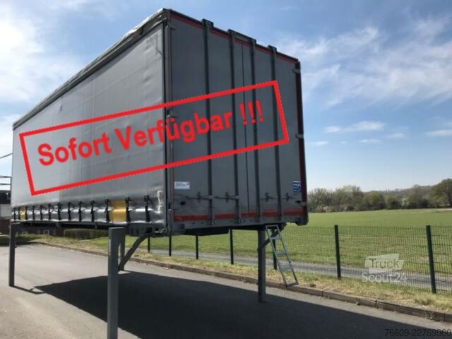 Udskiftelig karrosseritrailer KRONE Heck mit Portaltüren