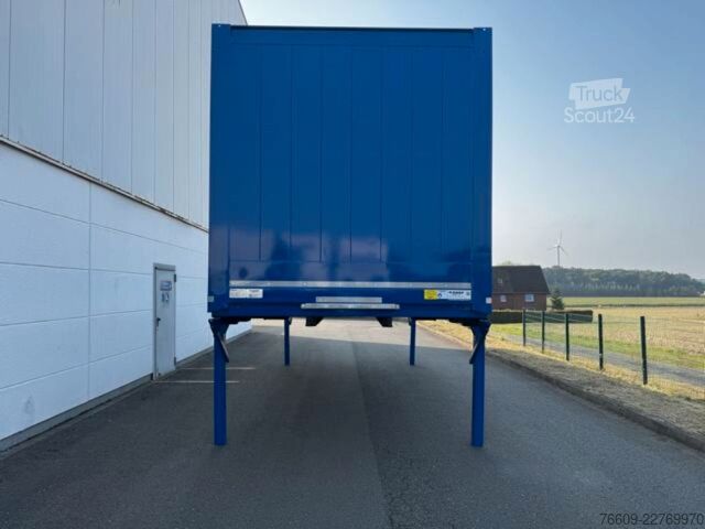 Remorque porte-caisson KRONE Baustoff-Flat