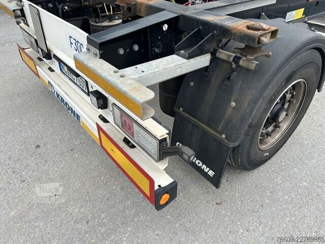 Naczepa podwoziowa wymienna KRONE 2 Achswechselfahrgestell, Typ: MAXI AZW 18 eL3B7