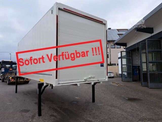 Växelflakssläp KRONE Heck Alu.- Rolltor