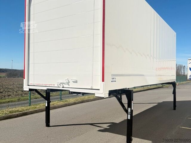 Remorque porte-caisson KRONE Durchladeeinheit 2 x Rolltor