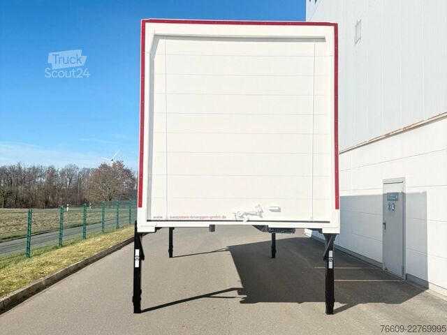 Remorque porte-caisson KRONE Durchladeeinheit 2 x Rolltor