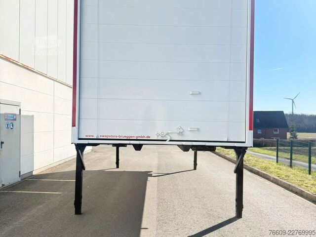Remorque porte-caisson KRONE Durchladeeinheit 2 x Rolltor