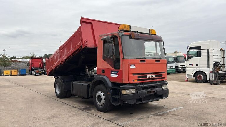 3-zijdenkipper Iveco Eurotech 190 E 42 (POMPE MANUELLE / MANUAL PUMP...