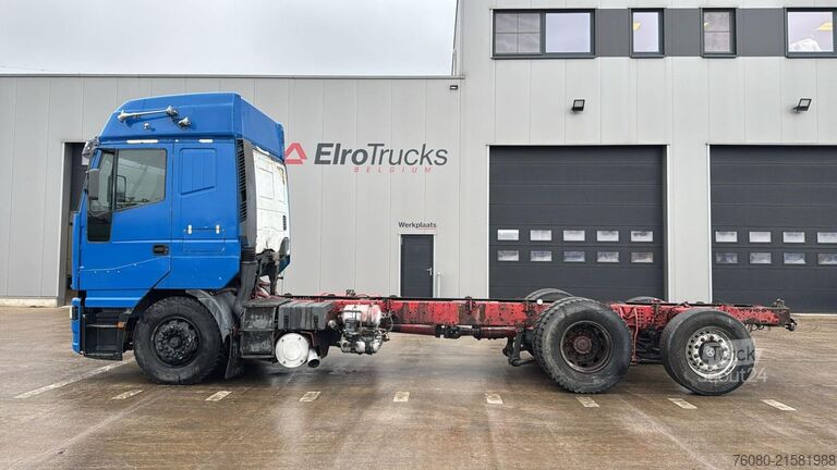Chassis med førerhus Iveco EUROSTAR 440 E 42 (MANUAL PUMP / POMPE MANUELLE...