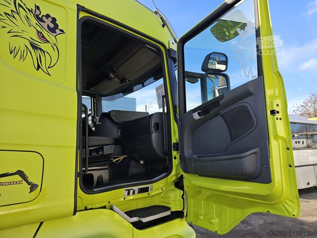 Camión portacontenedores de gancho SCANIA R500 LB6X2HHZ, RETARDER Blatt/Blatt 3xPi