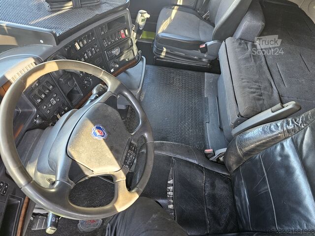 Camión portacontenedores de gancho SCANIA R500 LB6X2HHZ, RETARDER Blatt/Blatt 3xPi