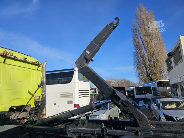 Camión portacontenedores de gancho SCANIA R500 LB6X2HHZ, RETARDER Blatt/Blatt 3xPi