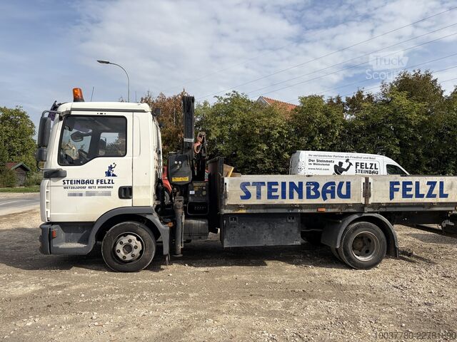 Lastebilmontert kran MAN TGL 7.150