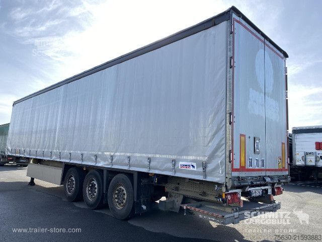 Semi-reboque aberto com lona Schmitz Cargobull Semitrailer Curtainsider Standard Hayon
