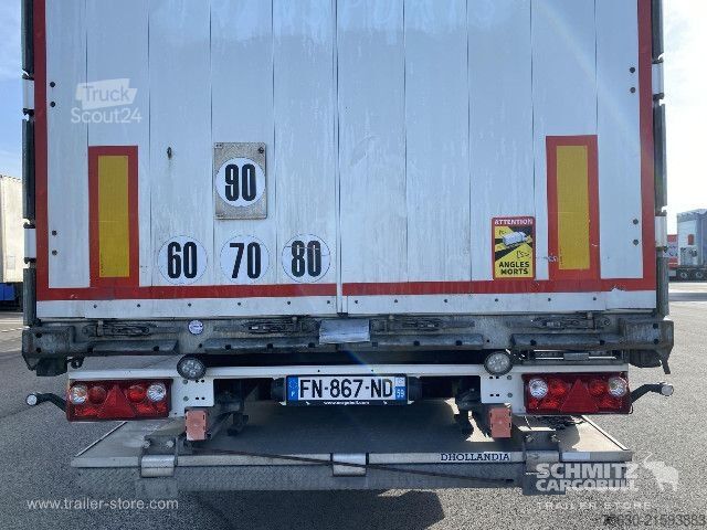 Semi-reboque aberto com lona Schmitz Cargobull Semitrailer Curtainsider Standard Hayon
