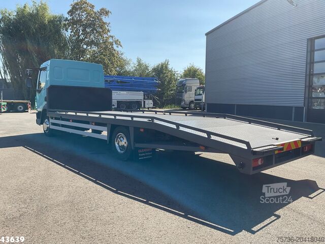 Biltransportör DAF LF 180 Euro 6 Autotransporter met oprijplaten J...