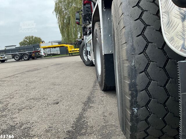 Crane truck Man TGS 35.480 8x4H Euro 6 HMF 40 Tonmeter laadkraa...