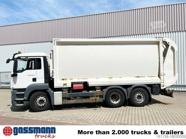 Vuilniswagen MAN TGS 26.320/400 6x2-4 LL, Rechtslenker, Retarder,