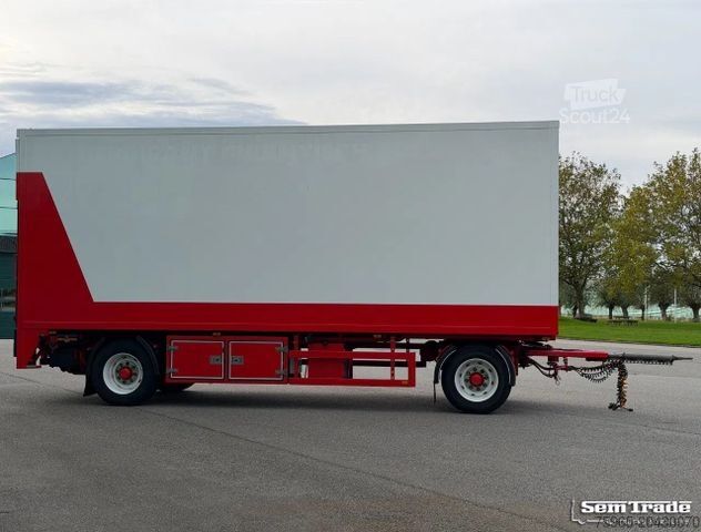 Koffer aanhanger  Heiwo CHASSIS + ISOLATED BOX 770x250x270 INSIDE