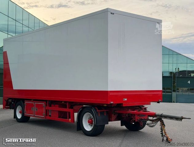 Koffer aanhanger  Heiwo CHASSIS + ISOLATED BOX 770x250x270 INSIDE