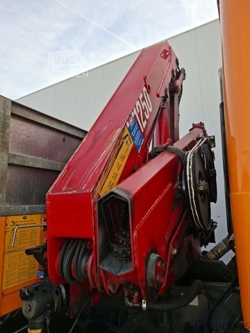 Tovornjak s ploščadjo MERCEDES-BENZ 1824 AK 4x4 Allrad Pritsche Kran HMF1253 K4 Funk