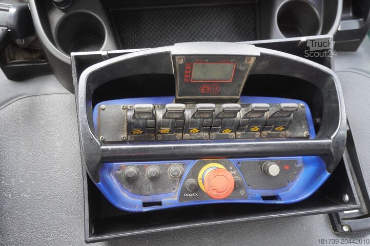 τριμερής ανατροπέας Iveco STRALIS 330 E6 / FASSI 195A 8.5 T