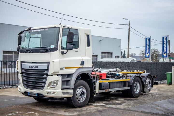 Sistema a braccio con gancio DAF CF460+E6+DALBY20T
