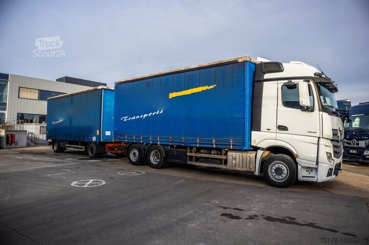 Brezentas MERCEDES ACTROS 2548 BL