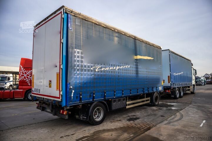 Brezentas MERCEDES ACTROS 2548 BL