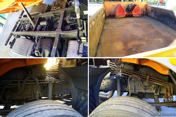 Billenő teherautó Mercedes-Benz ATEGO 1624 4x4/TÜV/Euro 5/HIAB/MEILLER/Winterdienst