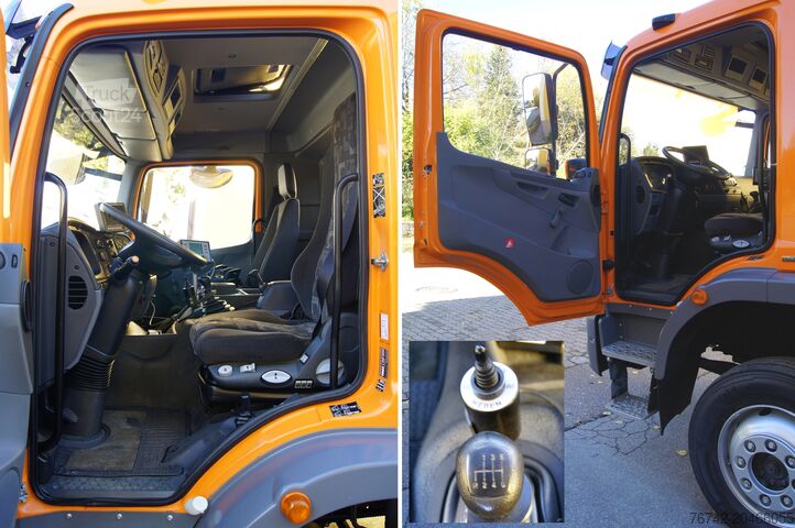 Teherautó daru Mercedes-Benz ATEGO 1624 4x4/TÜV/Euro 5/HIAB/MEILLER/Winterdienst