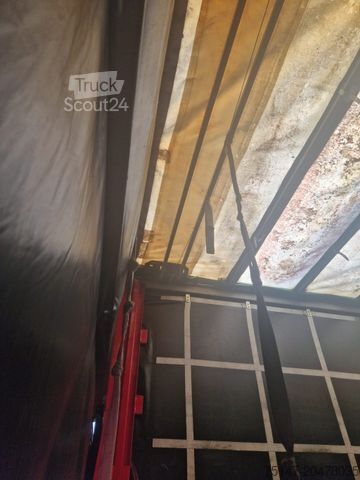 Camion plateau avec bâche MERCEDES-BENZ 2536 L 6x2*4 Lenk/Lift Retarder Edscha ACC