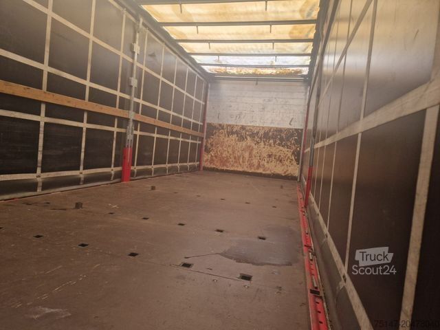 Camion plateau avec bâche MERCEDES-BENZ 2536 L 6x2*4 Lenk/Lift Retarder Edscha ACC