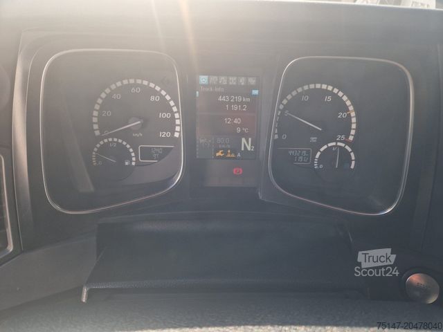 Camion plateau avec bâche MERCEDES-BENZ 2536 L 6x2*4 Lenk/Lift Retarder Edscha ACC