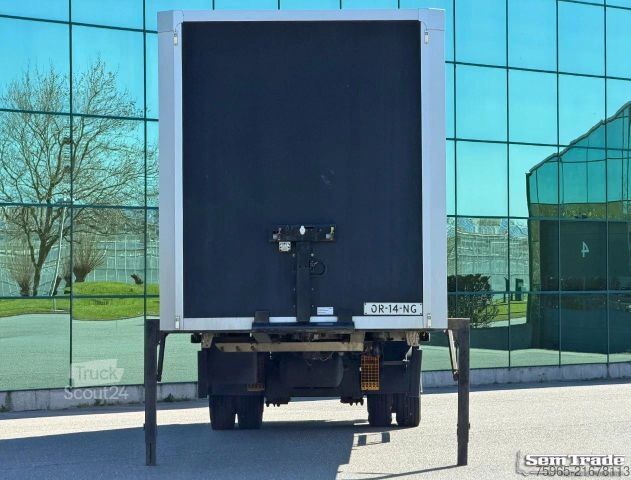 Semi-remorque fourgon  Hertoghs N/A CITY TRAILER 3000 KG. DHOLLANDIA LA