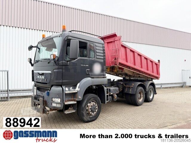 Tippbil MAN TGA 26.400 6x6 BB, Winterdienstausstattung