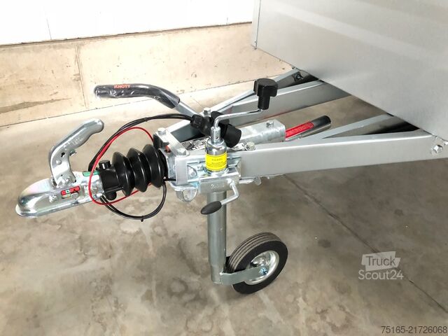 Priekaba su dangčiu TPV Trailers KT-EB2-Koffer gebremst Deckelanhänger