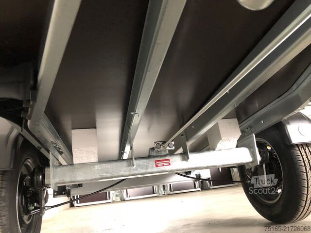 Priekaba su dangčiu TPV Trailers KT-EB2-Koffer gebremst Deckelanhänger