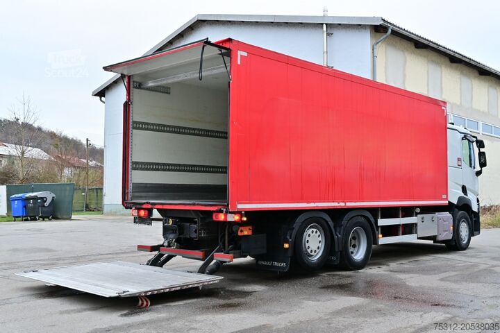 Samochód ciężarowy typu furgon Renault T440 6x2 E6 AHK LBW Isokoffer