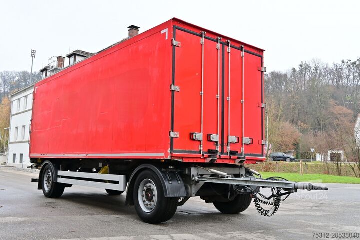 Remorcă carosată Zahnd TKA 18 7.1 Scheibenbremsen LBW Durchlader