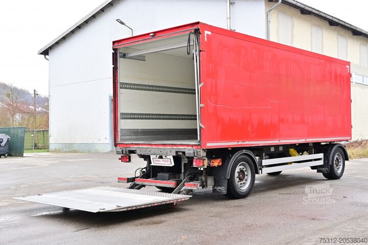 Remorcă carosată Zahnd TKA 18 7.1 Scheibenbremsen LBW Durchlader