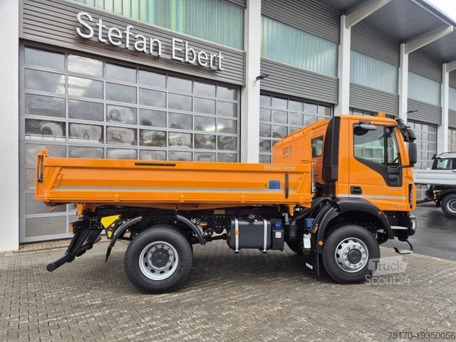 Camión volquete IVECO ML150E28W 4x4 Meiller Dreiseitenkipper 2xAHK