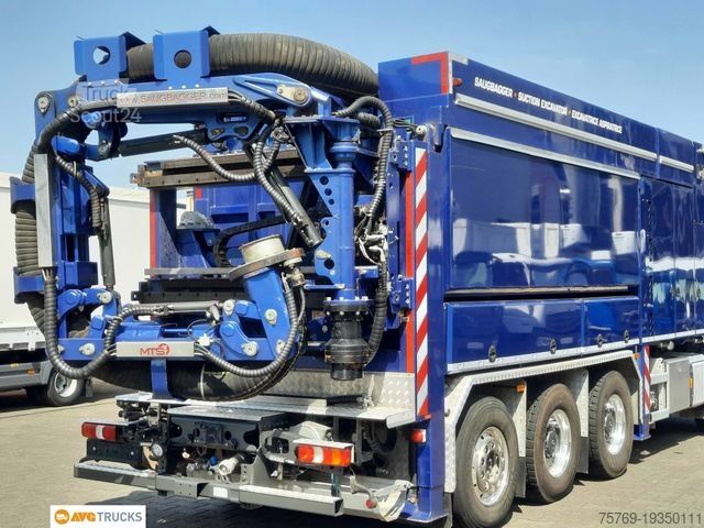 Vacuum tank truck MERCEDES-BENZ 3253 L AROCS 8X4 Saugbagger MTS DINO 12